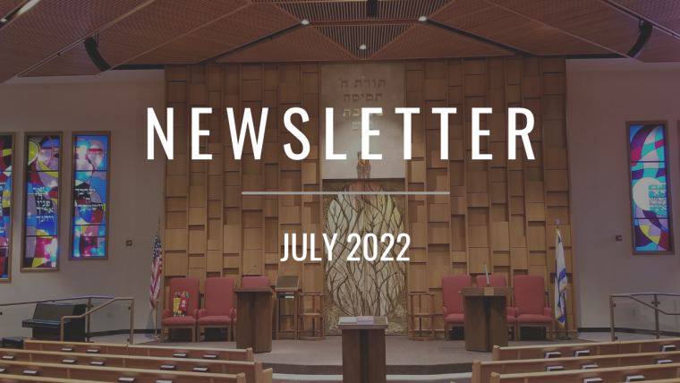 Newsletter – July 2022