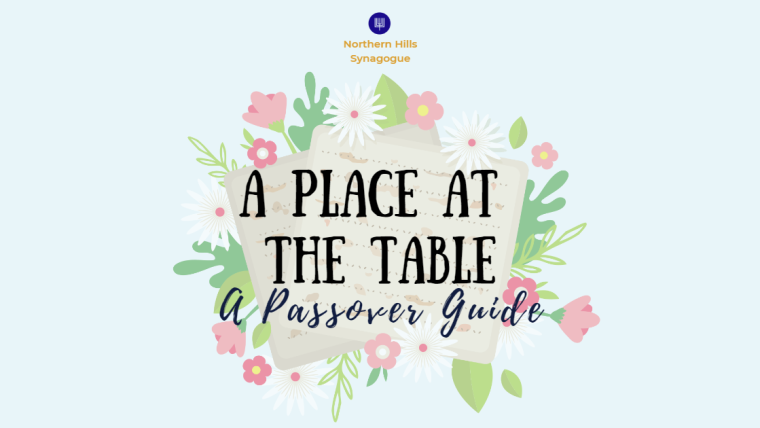 A Place at the Table – a Passover Guide